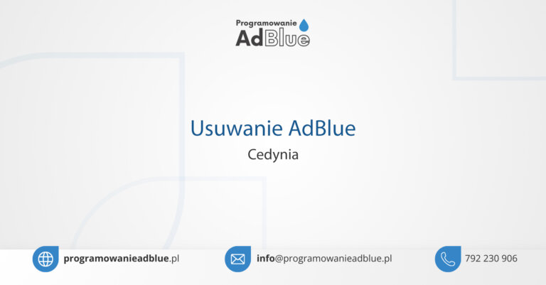 Programowanie AdBlue Cedynia