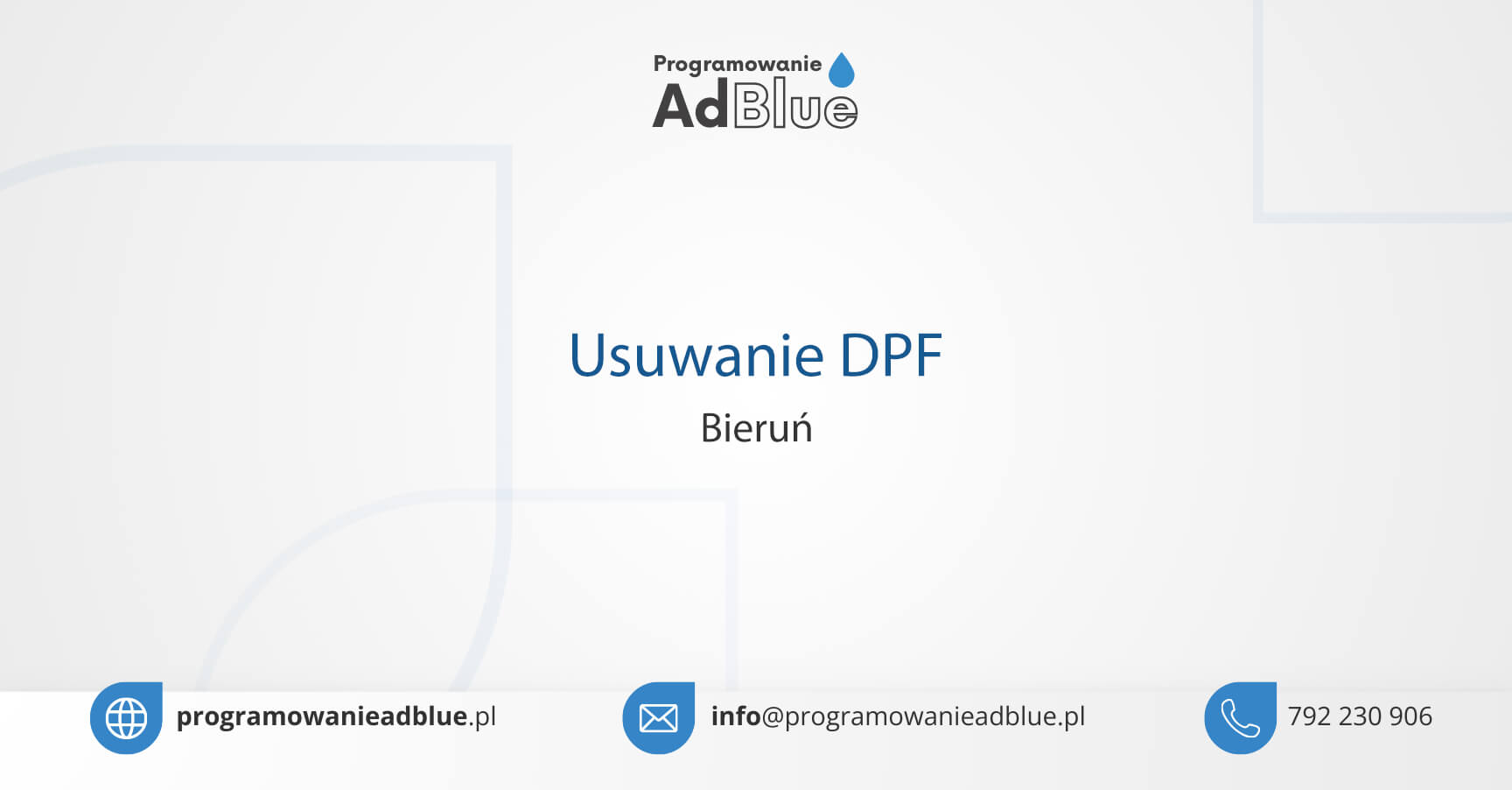 Usuwanie DPF Bieruń